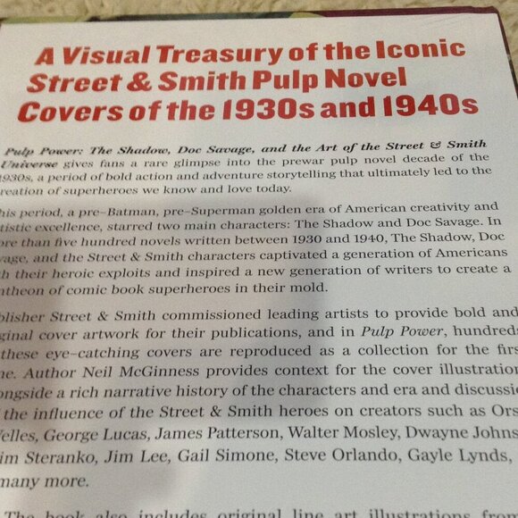 NWT Pulp Power Pulp Novel, Sealed. Comic Con, Cosplay, Pulp Fiction, Visual Book - Picture 4 of 6